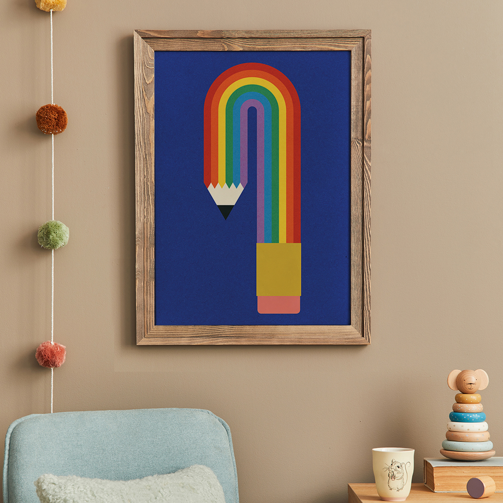 'Rainbow Pencil' von Rosi Feist