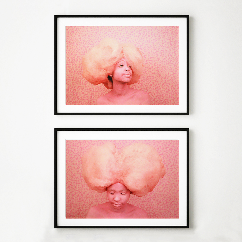 Wandbilder 'Cotton Candy' und 'Coton Candy 2' von Enora Lalet