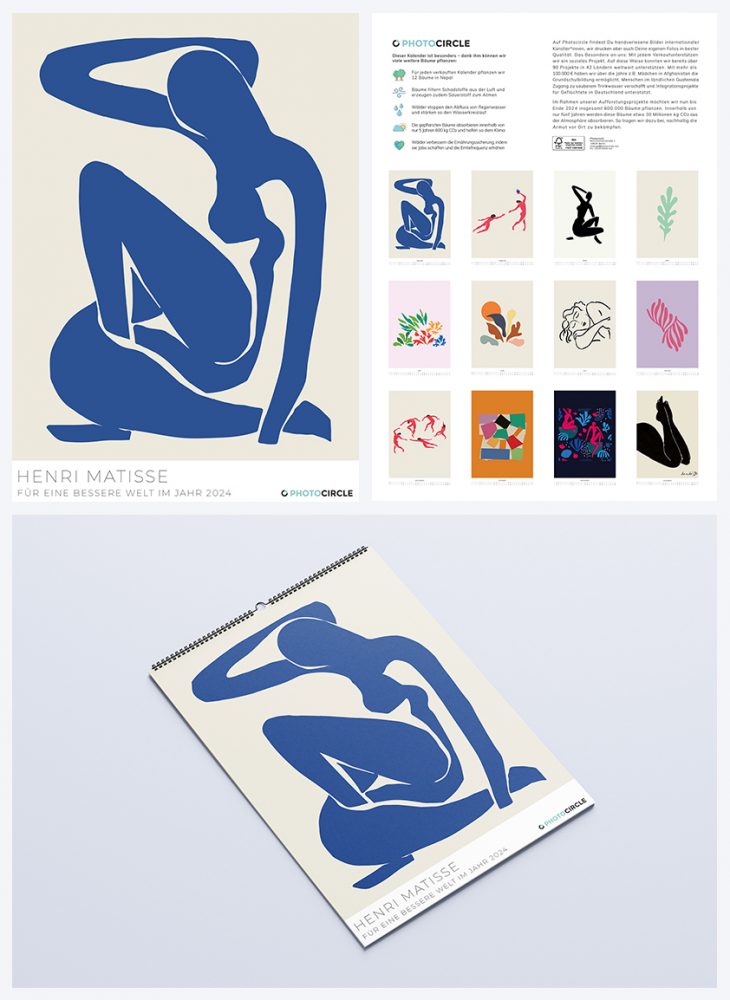 Henri Matisse Kalender 2024