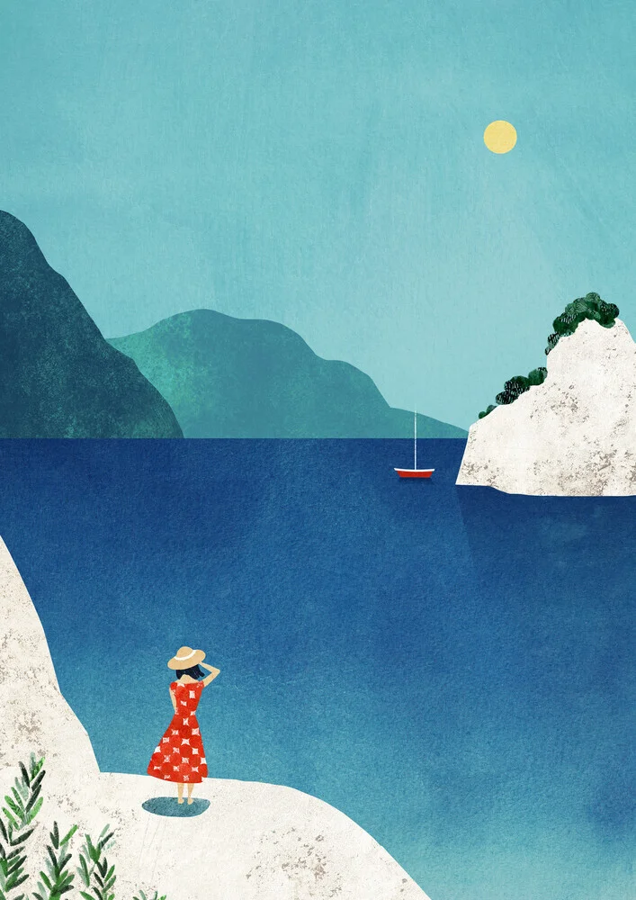 'Marseille' - travel poster by Henry Rivers