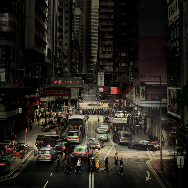 Hong Kong oversteken door Rob van Kessel