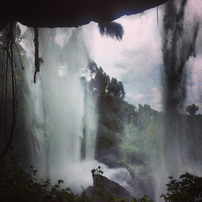 Sipi falls, Uganda - Fotokunst von Delia Kämmerer