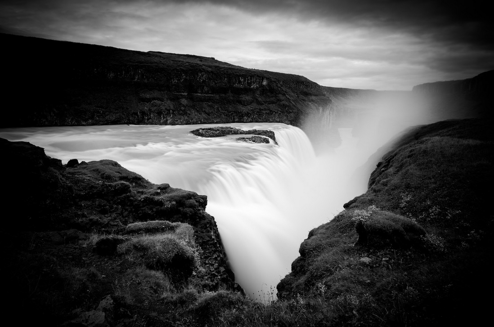 Gulfoss, Islanda - fotografia d'arte di Jens Fersterra