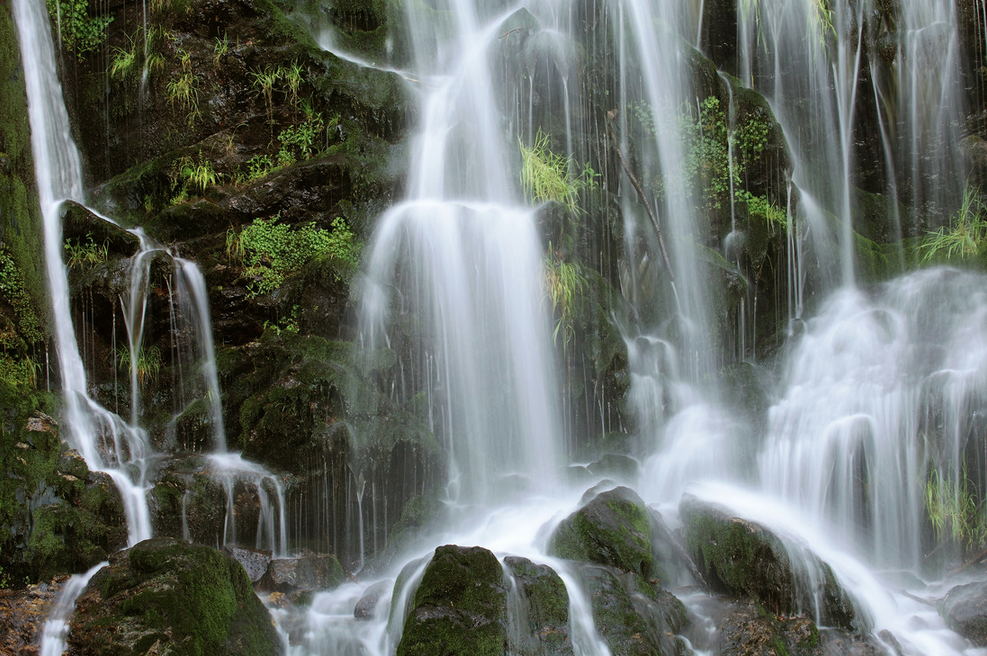 Fahler Wasserfall, Foresta Nera, Germania di Jürgen Wiesler