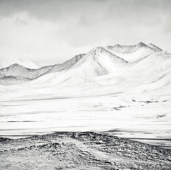 'Tibetaans Plateau, Studie, # 6' van Stephan Opitz
