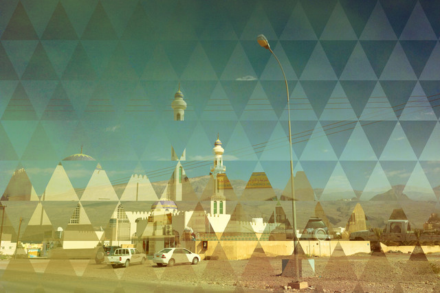 Mosque (Oman triangle series) von Eva Stadler