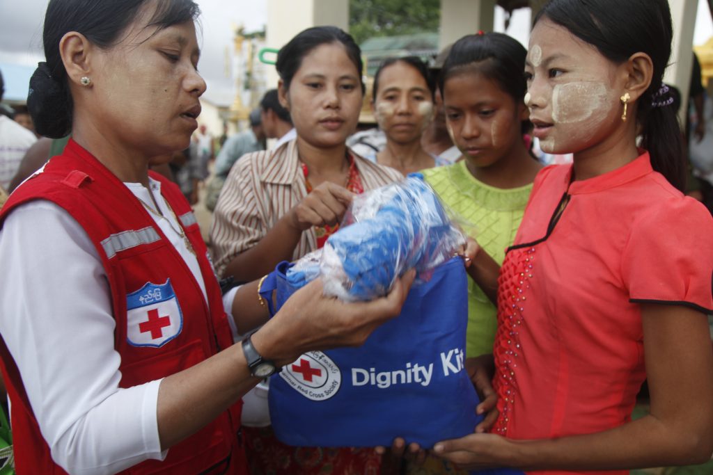 Emergency Response Teams from the Myanmar Red Cross have been evacuating families and providing relief and medical assistance to communities throughout Myanmar who have been affected by severe monsoon floods and landslides. One million people have been affected and thousands have taken shelter in temporary evacuation sites.