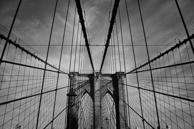Architekturfotografie door Thomas Richter: BROOKLYN BRIDGE | NEW YORK CITY