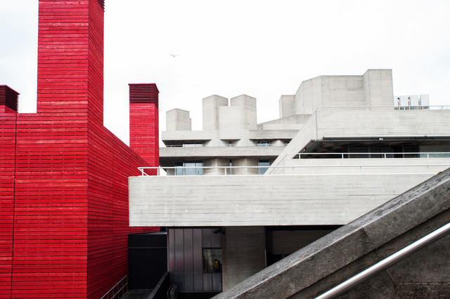 Architekturfotografie von Laura Droße: ROYAL NATIONAL THEATRE - LONDON