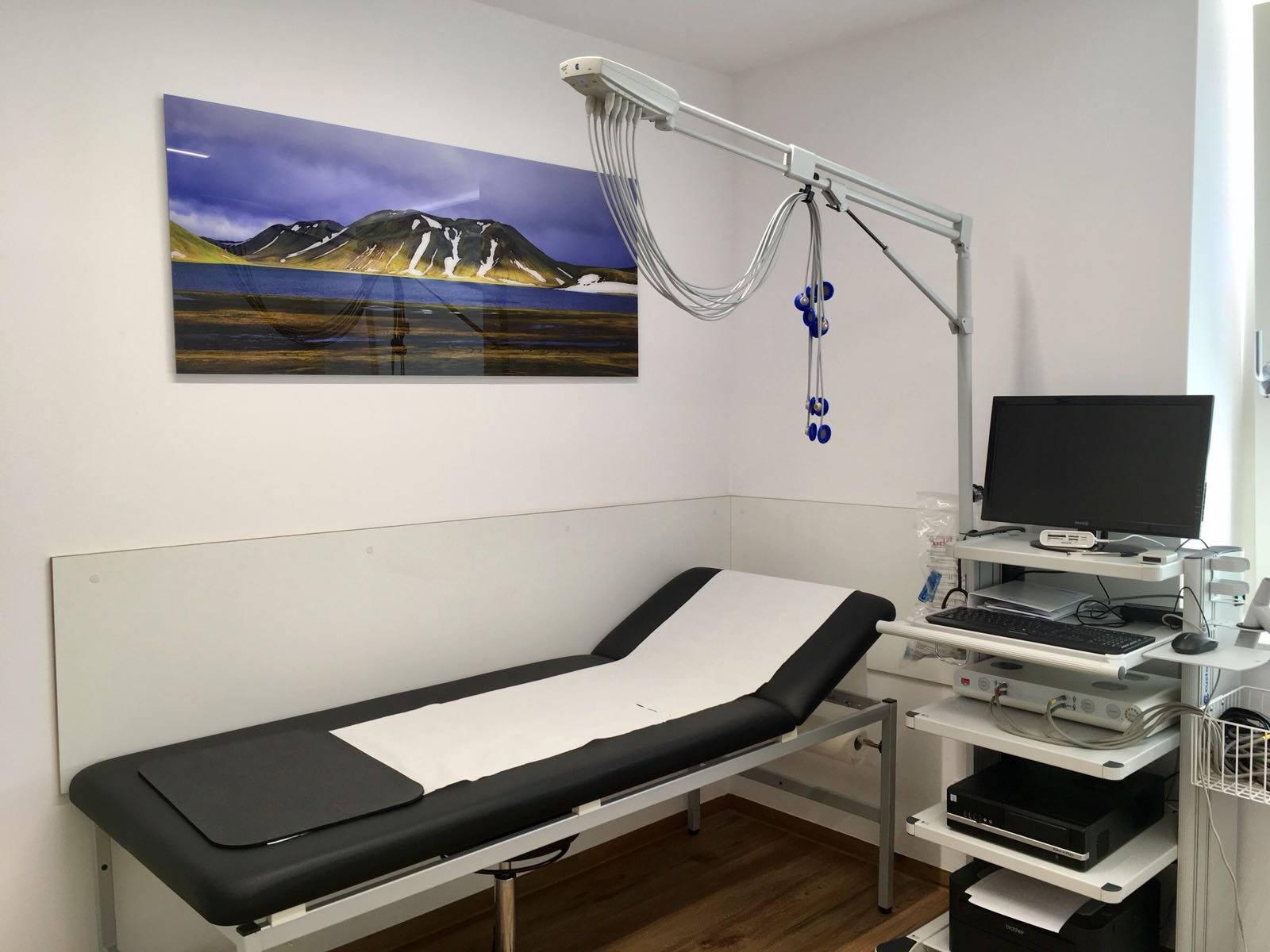 Panorama Foto im Behandlungszimmer